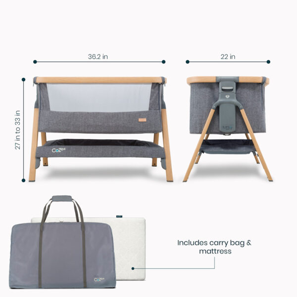 Cozee fotoalbum Wieg Huren 4 Cozee Tutti Bambini huren + matras en NUNKI.