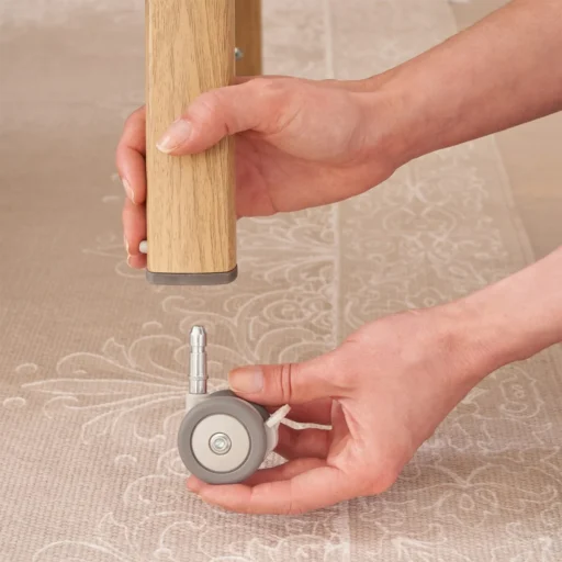 Tutti Bambini Cozee wielen grijs 4 stuks 