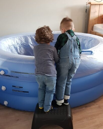 Bevallingsbad andere kinderen