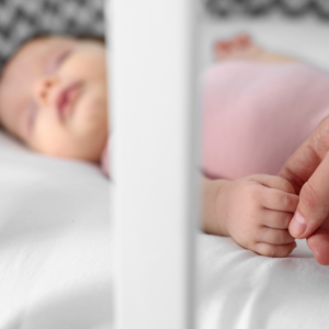 baby in co sleeper