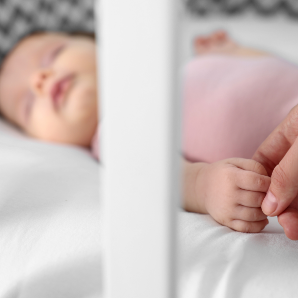 baby in co sleeper