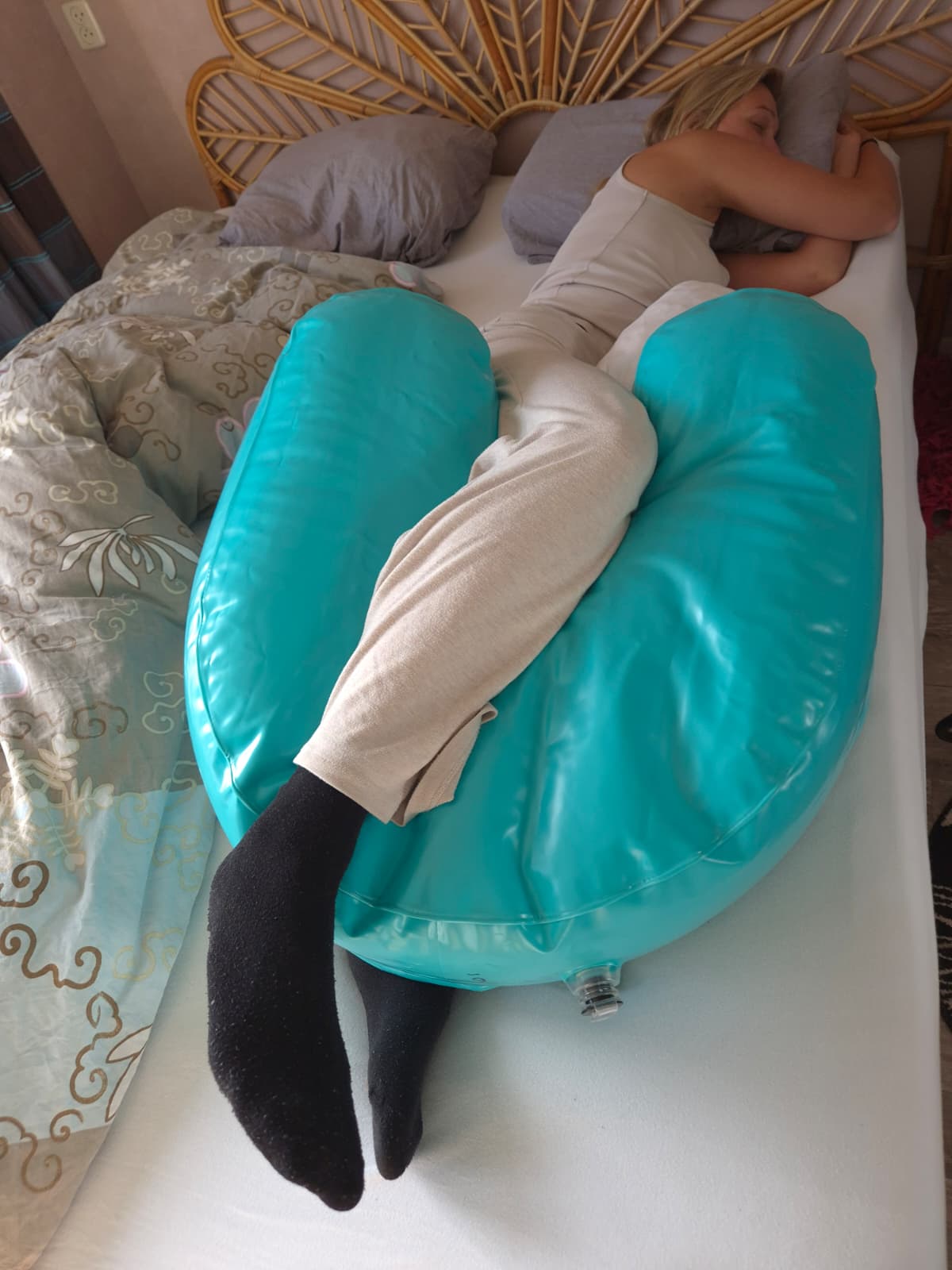 zijligging baarkruk bed