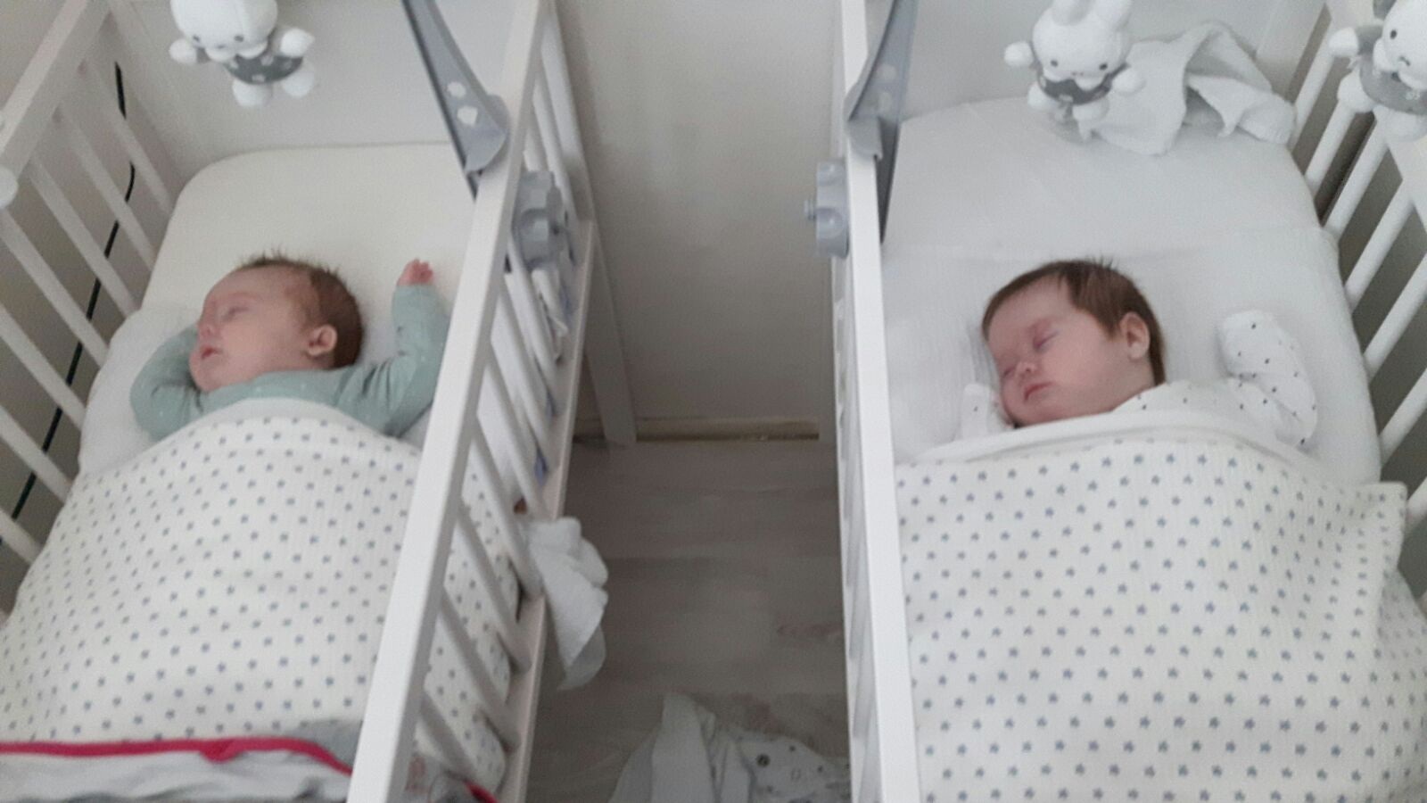 tweeling-jessie-en-sofie Tweeling wiegjes