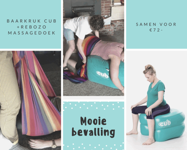 Bevallingsbad-Baarkruk-CUB-1 CUB + Rebozo massagedoek huren