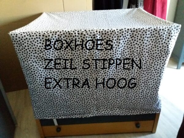 Boxhoes-extra-hoog-zeil-stippen Boxhoes