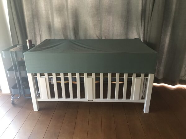 Boxhoes-tweeling-groen-1 Boxhoes