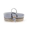 CCMBCJG_4 Moses mand naturel-zwart met matras Childhome huren