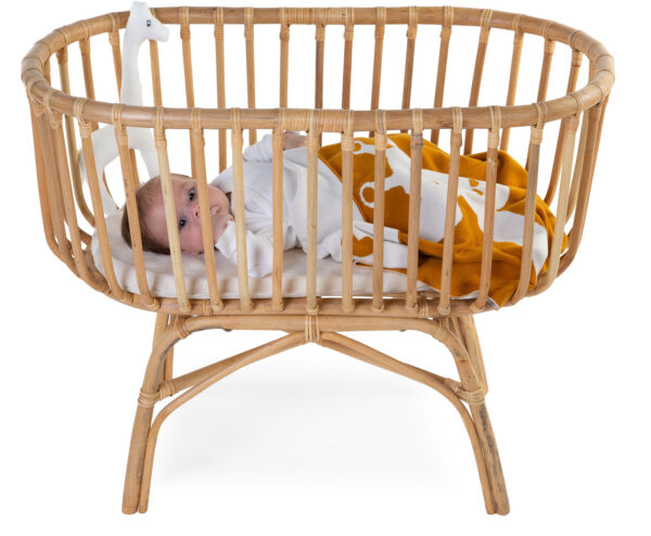 Tweelingwieg rotan wieg Childhome huren