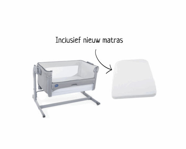 Chicco-Magic-matras Chicco Next 2 Me Magic huren + NUNKI laken