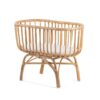 Rotan wieg Childhome met matras.