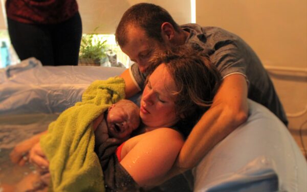 Foto-badbevalling Bevallingsbad huren met duurzaam bevalpakket €165