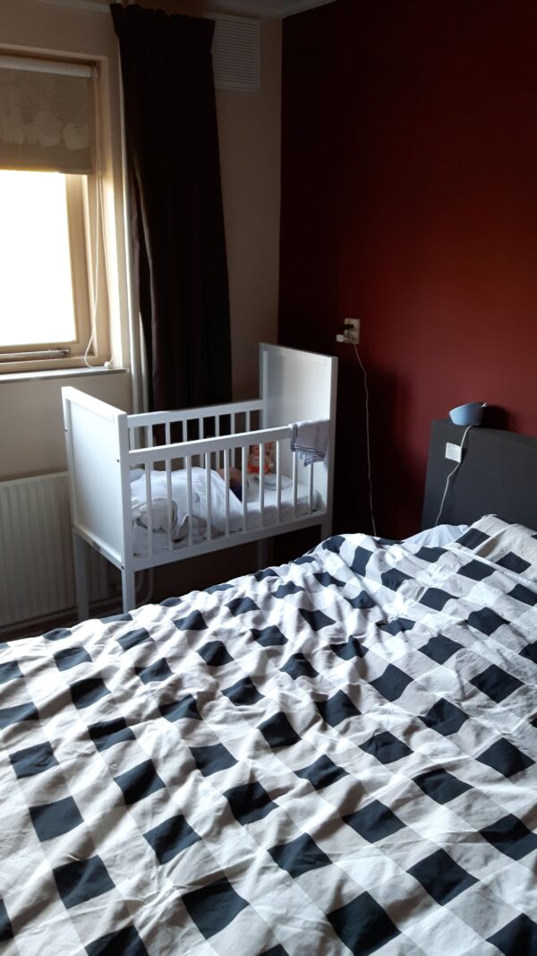 Leonie-kemp Bopita wieg huren met nieuw matras