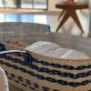 MBANT_MOOD_1 Moses mand naturel-zwart met matras Childhome huren
