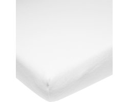 Meyco-molton-50-x-90-2 Meyco molton stretch hoeslaken co-sleeper - 50x90 cm - wit