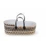 Packshots-MBANT_2 Moses mand naturel-zwart met matras Childhome huren