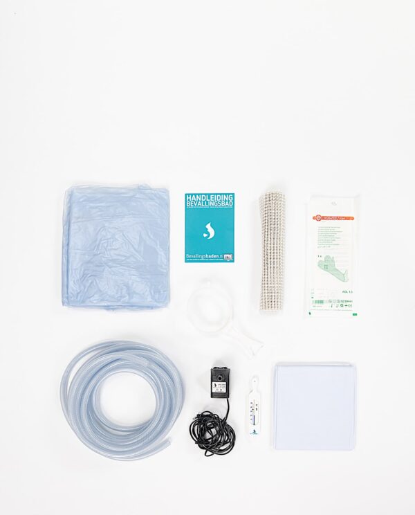 Bevallingsbad MINI huren met uitgebreid pakket €169,-