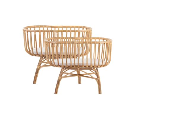 Tweelingwieg rotan wieg Childhome huren