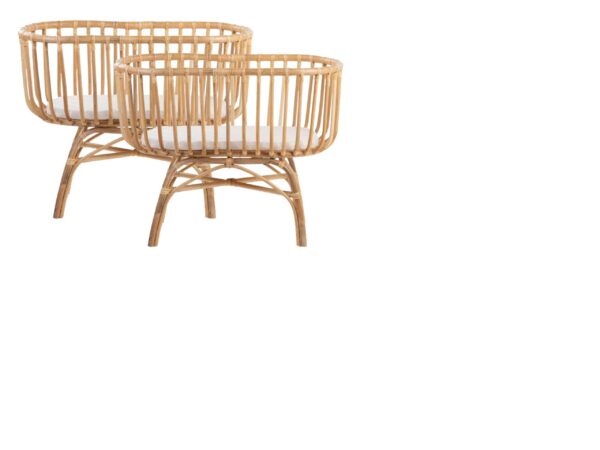 Tweelingwieg rotan wieg Childhome huren