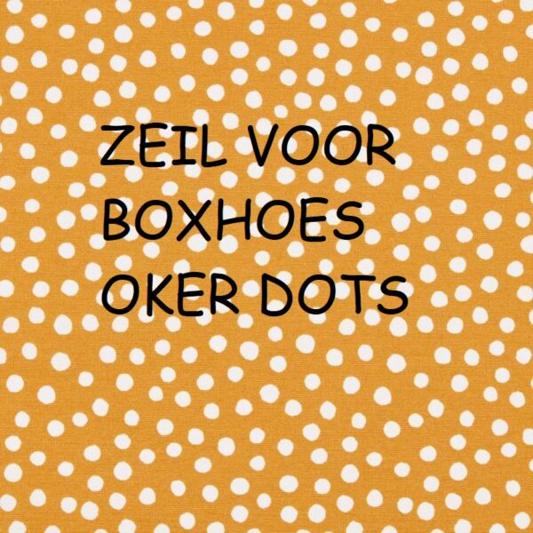 Zeil-kleur-oker- Boxhoes
