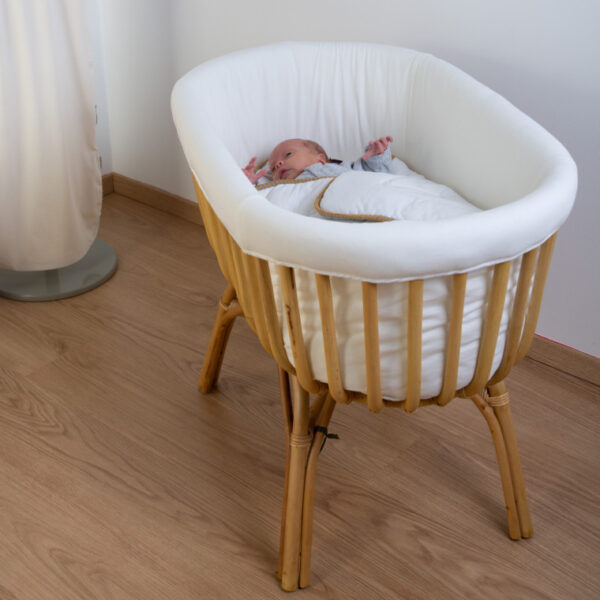 Tweelingwieg rotan wieg Childhome huren