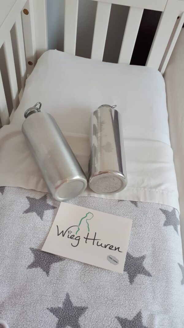 kruiken-huren-bij-wieg-huren-2 2 x Aluminum kruik + koper dop