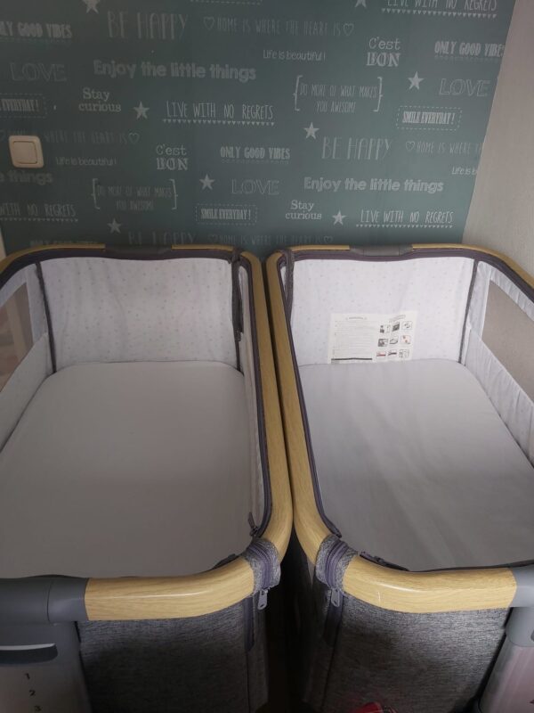 tweeling-cosleeper-wieg-huren Tweeling co sleepers huren - Cozee Tutti Bambini met matrasjes