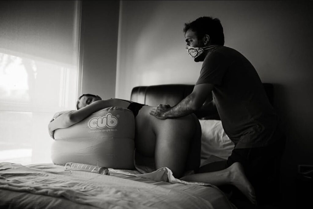 Baarkruk thuisbevalling